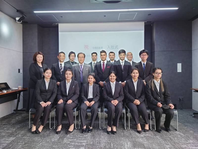 4月1日入社式