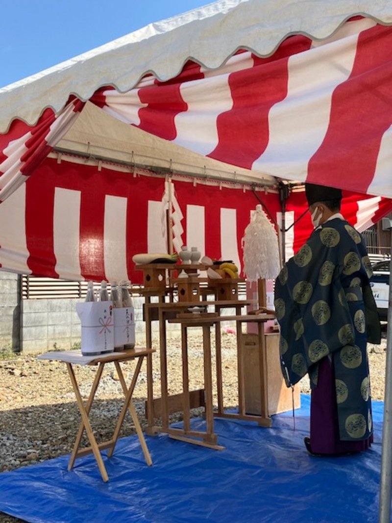 「家族葬ホール  ティア関」の地鎮祭を行いました。